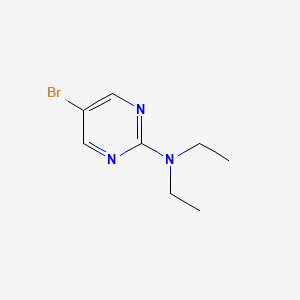 molecular formula C8H12BrN3 B1276503 5-bromo-N,N-diethylpyrimidin-2-amine CAS No. 433684-23-2