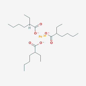 molecular formula C24H45FeO6 B127652 2-乙基己酸铁 CAS No. 7321-53-1