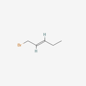 molecular formula C5H9B B1276528 2-Pentene, 1-bromo- CAS No. 20599-27-3