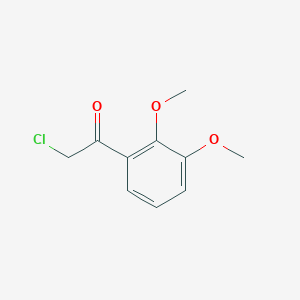 B127653 2-Chloro-1-(2,3-dimethoxyphenyl)ethanone CAS No. 156801-59-1