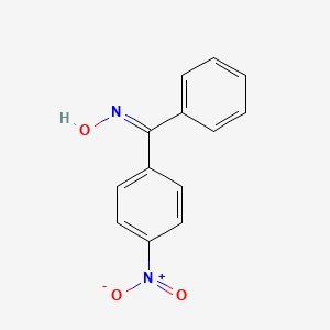 molecular formula C13H10N2O3 B1276561 Benzophenone, 4-nitro-, oxime CAS No. 38032-13-2