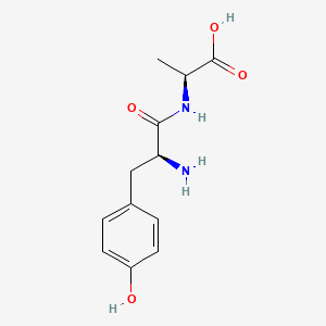 molecular formula C12H16N2O4 B1276564 Tyr-Ala CAS No. 730-08-5