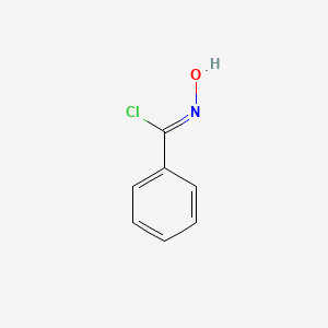 molecular formula C7H6ClNO B1276581 N-Hydroxybenzimidoyl chloride CAS No. 698-16-8
