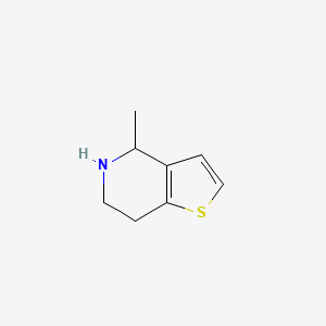 molecular formula C8H11NS B1276603 4-Methyl-4,5,6,7-tetrahydrothieno[3,2-c]pyridine CAS No. 92503-61-2