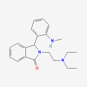 2-(2-Diethylaminoethyl)-3-(2-methylaminophenyl)isoindolin-1-one