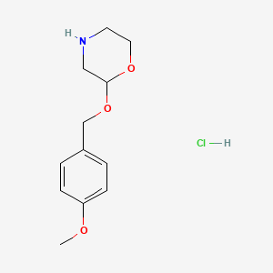 2-(4-Methoxybenzyloxy)morpholine hydrochloride