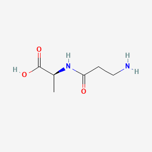 molecular formula C6H12N2O3 B1276669 β-丙氨酸-丙氨酸 
