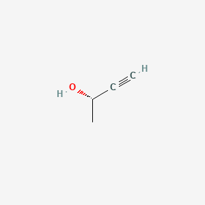 molecular formula C4H6O B1276671 (2S)-but-3-yn-2-ol CAS No. 2914-69-4