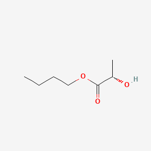 molecular formula C7H14O3 B1276674 丙酸，2-羟基-，丁酯，(2S)- CAS No. 34451-19-9