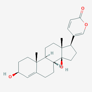 molecular formula C24H32O4 B127669 海葱毒素 CAS No. 465-22-5