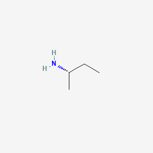 molecular formula C4H11N B1276693 (S)-(+)-2-氨基丁烷 CAS No. 513-49-5