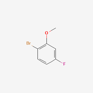 molecular formula C7H6BrFO B1276730 2-溴-5-氟苯甲醚 CAS No. 450-88-4