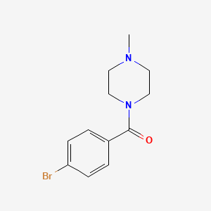 B1276819 1-(4-Bromobenzoyl)-4-methylpiperazine CAS No. 349395-87-5
