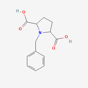 B1276822 1-benzylpyrrolidine-2,5-dicarboxylic Acid CAS No. 433933-93-8