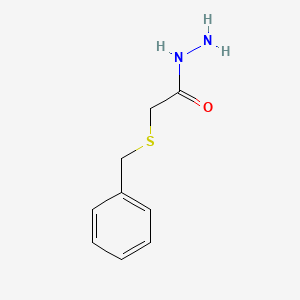 molecular formula C9H12N2OS B1276826 2-(苄硫基)乙酰肼 CAS No. 85677-87-8