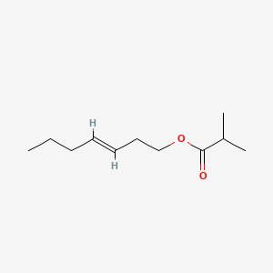 trans-3-Heptenyl 2-methylpropanoate