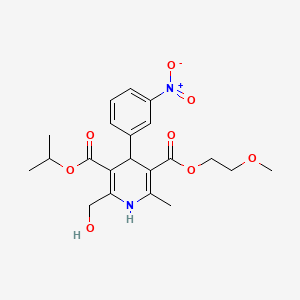 Monohydroxy of nimodipine