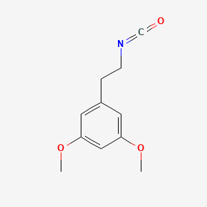 B1276852 3,5-Dimethoxyphenethyl isocyanate CAS No. 480439-01-8