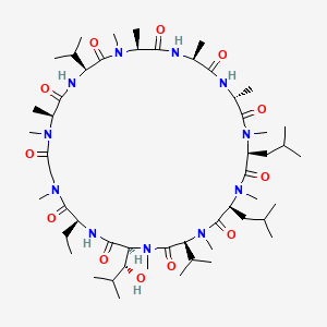 (MeLeu(3-OH)1, MeAla4,6)-CsA