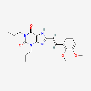 (E)-8-(2,3-Dimethoxystyryl)-1,3-dipropylxanthine