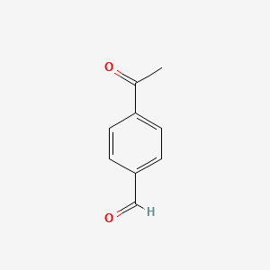 molecular formula C9H8O2 B1276866 4-Acetylbenzaldehyde CAS No. 3457-45-2