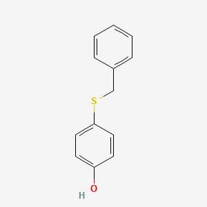 molecular formula C13H12OS B1276876 4-(苄硫基)酚 CAS No. 30519-03-0