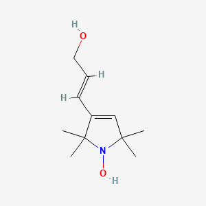 2,5-Dihydro-3-(3-hydroxy-1-propenyl)-2,2,5,5-tetramethyl-1H-pyrrol-1-yloxy