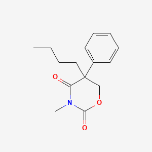 Dihydro-5-butyl-3-methyl-5-phenyl-2H-1,3-oxazine-2,4(3H)-dione