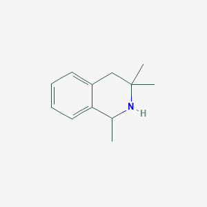 molecular formula C12H17N B1276879 1,3,3-Trimethyl-1,2,3,4-tetrahydroisoquinoline CAS No. 41565-97-3
