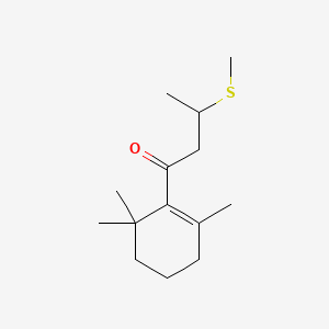 1-(3-(Methylthio)-butyryl)-2,6,6-trimethylcyclohexene