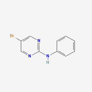 molecular formula C10H8BrN3 B1276891 5-bromo-N-fenilpirimidin-2-amina CAS No. 886365-88-4