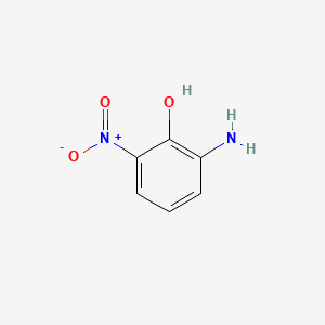 molecular formula C6H6N2O3 B1276892 2-氨基-6-硝基苯酚 CAS No. 603-87-2