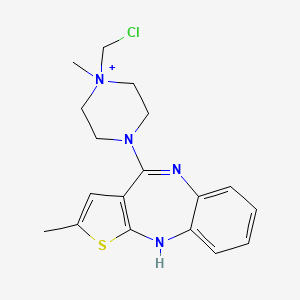 Chloromethyl olanzapinium