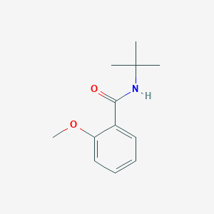 molecular formula C12H17NO2 B1276895 N-tert-butyl-2-methoxybenzamide CAS No. 88105-14-0