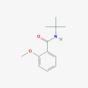 molecular formula C12H17NO2 B1276895 N-叔丁基-2-甲氧基苯甲酰胺 CAS No. 88105-14-0