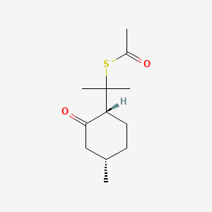 Menthone-8-thioacetate, cis-