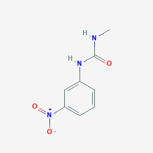 molecular formula C8H9N3O3 B1276902 N-methyl-N'-(3-nitrophenyl)urea CAS No. 5310-92-9