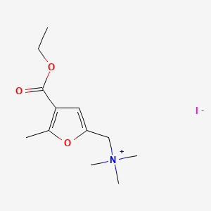 2-Furanmethanaminium, 4-(ethoxycarbonyl)-N,N,N,5-tetramethyl-, iodide