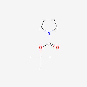 molecular formula C9H15NO2 B1276909 叔丁基 2,5-二氢-1H-吡咯-1-羧酸酯 CAS No. 73286-70-1