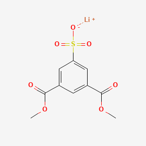 lithium;3,5-bis(methoxycarbonyl)benzenesulfonate