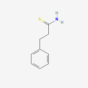 molecular formula C9H11NS B1276920 3-苯基丙硫酰胺 CAS No. 65680-20-8