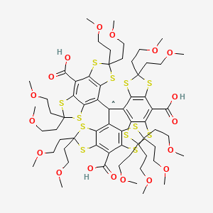 Methyl radical, tris(8-carboxy-2,2,6,6-tetrakis(2-methoxyethyl)benzo(1,2-d:4,5-d')bis(1,3)dithiol-4-yl)-