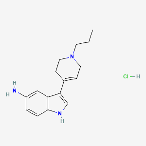 1H-Indole, 5-amino-3-(1-propyl-1,2,3,6-tetrahydro-4-pyridinyl)-, monohydrochloride