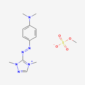 molecular formula C13H20N6O4S B12769253 Basic red 22 CAS No. 23354-43-0