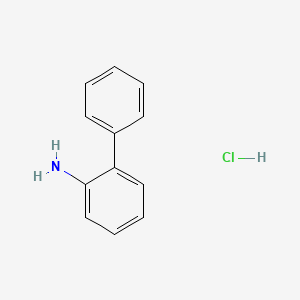 molecular formula C12H12ClN B1276960 2-联苯胺盐酸盐 CAS No. 2185-92-4