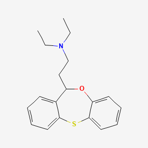 N,N-Diethyl-11H-dibenzo(b,e)(1,4)oxathiepin-11-ethanamine