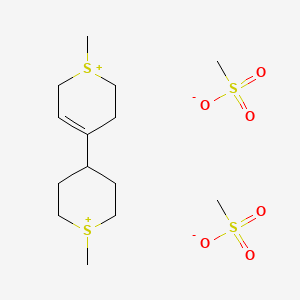 Octahydro-1,1'-dimethyl-2H,2'H-4,4'-bithiopyranium bis(methanesulfonate)