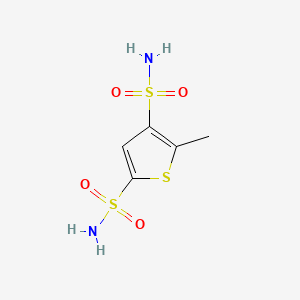 2,4-Thiophenedisulfonamide, 5-methyl-