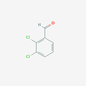molecular formula C7H4Cl2O B127699 2,3-二氯苯甲醛 CAS No. 6334-18-5