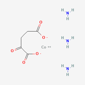 Cobalt, triammine(2-oxopentanedioato(2-)-O(sup 1),O(sup 2),O(sup 5))-